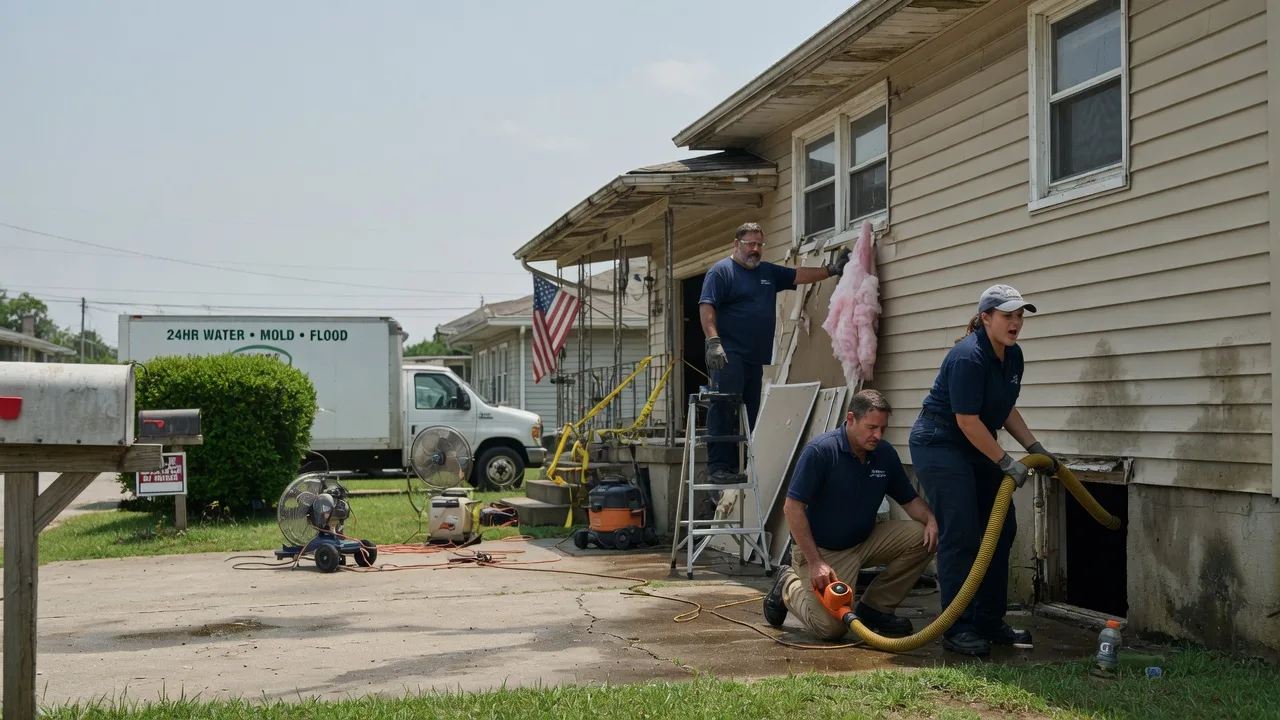 Water Damage Repair in Onalaska, TX near me